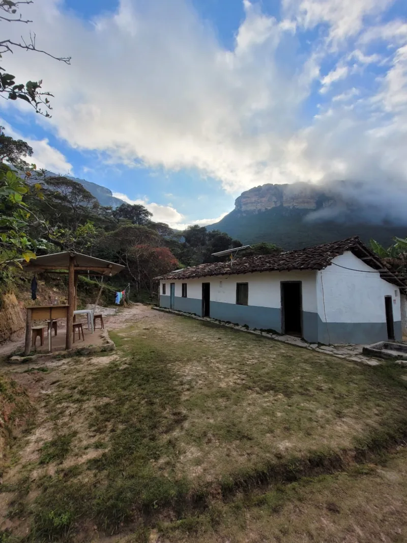 Casa tradicional de uma família Patiseira no Vale do Pati, Chapada Diamantina